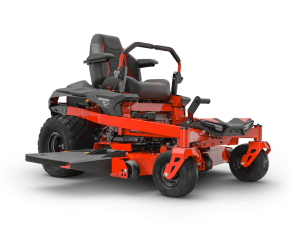 Gravely ZT XL 42-inch Kawasaki zero turn mower featuring a heavy-duty welded tubular frame, 11-gauge fabricated deck, and high-back comfort seat for tough mowing jobs.