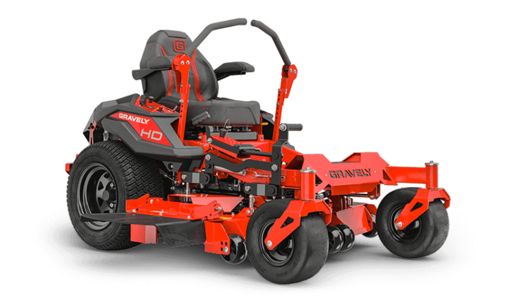 Gravely ZT HD 48-inch Kawasaki zero-turn mower with heavy-duty deck and commercial-grade design, built for precise, professional-quality lawn cutting.
