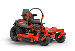 Gravely ZT HD 52-inch Kawasaki zero-turn mower with heavy-duty deck and high-back seat, designed for powerful, precise residential lawn cutting.