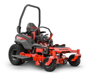 Gravely Pro-Turn Mach One 60-inch zero-turn mower with Kawasaki engine, heavy-duty HVO tunnel deck, and commercial-grade design for cutting thick, wet grass.