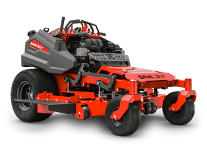 Gravely Pro‑Stance ULTRA 60-inch stand-on commercial mower with wide deck, durable frame, and ergonomic controls for superior performance.
