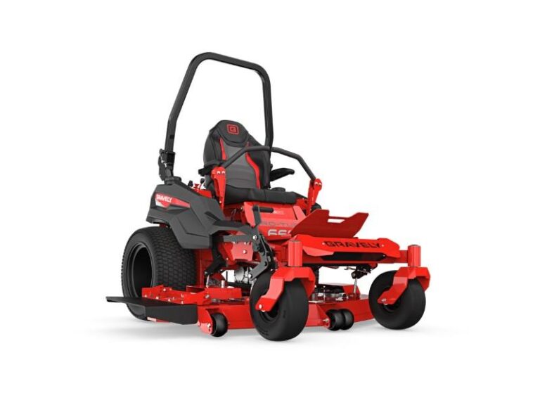 Gravely Pro-Turn 660 Kawasaki EFI zero-turn mower with X-Factor III deck, large tires, and operator suspension, designed for high-performance commercial lawn mowing.