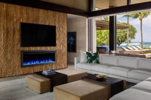 SimpliFire Allusion Slim Electric Fireplace